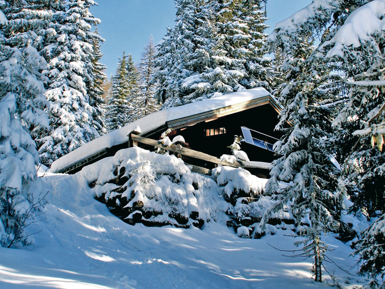 Skihütte Wagrain - unsere Bilderbuchhütte in bester Pistenlage