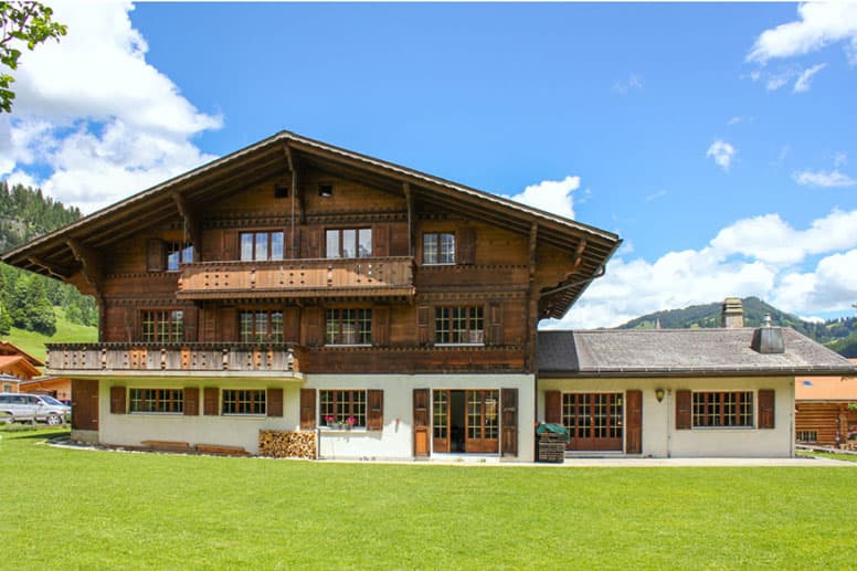 Gruppenhaus Gsteig bei Gstaad - Sommerfreizeit im Berner Oberland