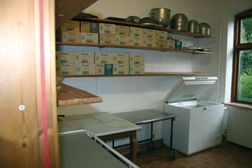 Lagerraum/ Speisekammer gegenüber der Küche