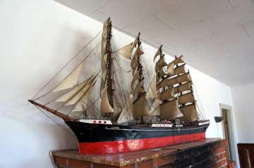 Dekoration Segelschiff im Aufenthaltsraum