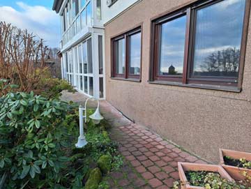 Ferienwohnung in Eberbach im Odenwald mit Sauna und Kamin