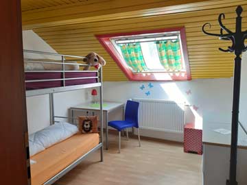 2-Bett-Zimmer mit Etagenbett