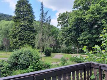 Aussicht von der Terrasse