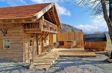 Neu eröffnete Hütte Bayerischer Wald mit Sauna und Hotpot