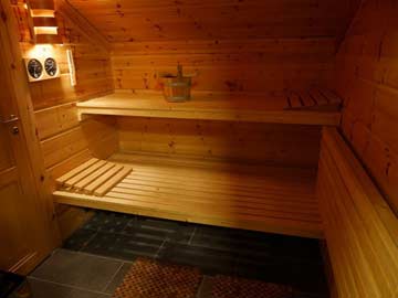 Finnische Sauna