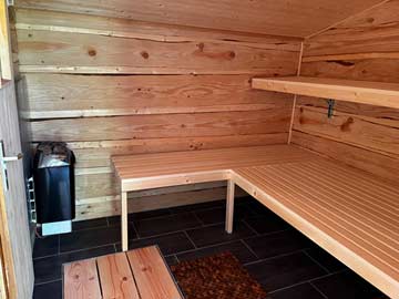 Finnische Sauna