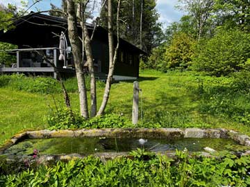 Brunnen im Garten