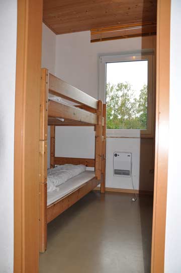 2er-Zimmer mit Etagenbett