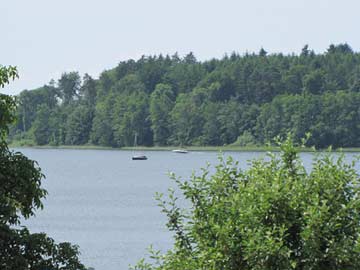 Ausblick auf den Plauer See