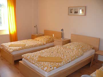 Zweibettzimmer im Ferienhaus Granzow