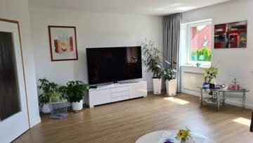 Wohnzimmer mit TV