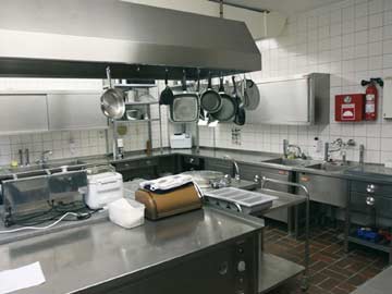 Küche in Gastronomiequalität