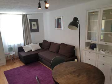 Wohnbereich mit Sofa