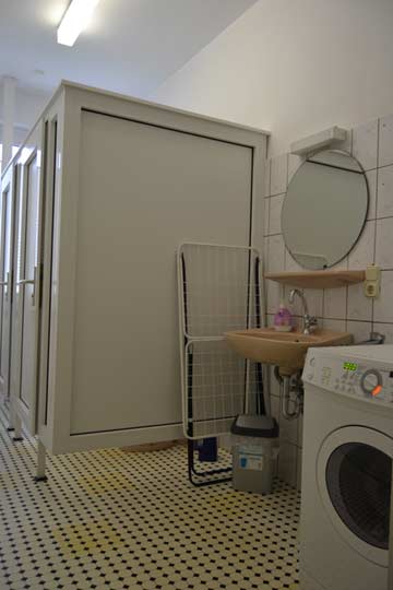 Fewo 1 im EG - Sanitärraum mit Waschmaschine