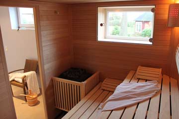 Finnische Sauna