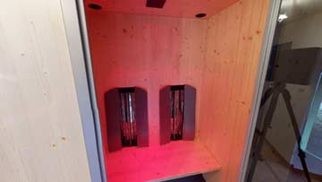 Infrarot-Sauna für 2 Personen