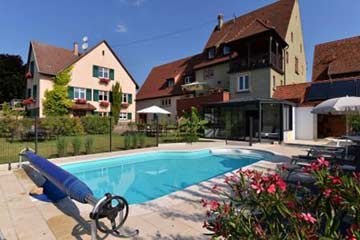 Ferienwohnung mit Pool und Sauna bei Colmar