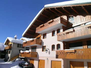 Appartement Champagny en Vanoise - nur 300 m zur Talstation (Skigebiet ParadiSki La Plagne - Les Arcs - Champagny)