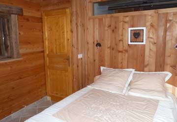 Ferienwohnung Valmeinier - das Schlafzimmer mit Doppelbett