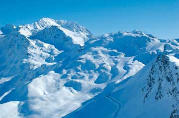 Größer geht's nicht: die 3 Vallées verfügen über das weltweit größte zusammenhängende Skigebiet