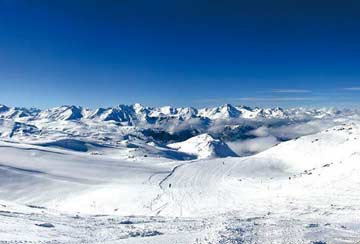 Größer geht's nicht: die 3 Vallées verfügen über das weltweit größte zusammenhängende Skigebiet