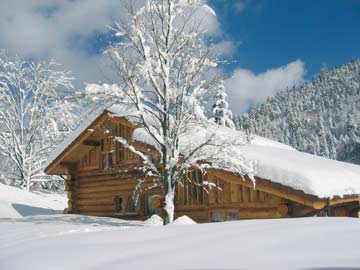 Chalet La Bresse im Winter