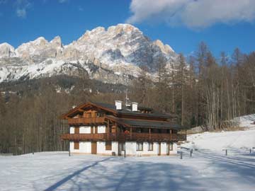 Appartement Cortina d'Ampezzo im Winter