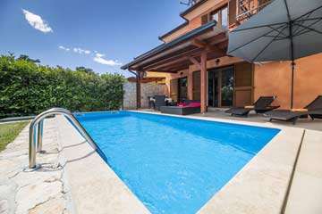 Ferienhaus für 6 Personen mit privatem Pool bei Umag