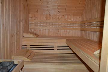 Sauna im Ferienhaus Hollum