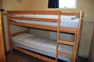 Schlafzimmer mit Etagenbett