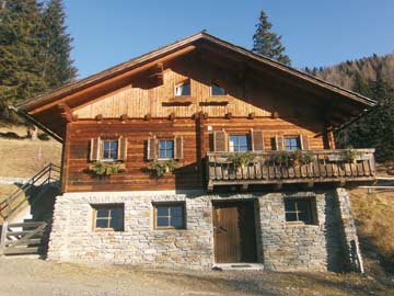 Hütte Großglocker im warmen Spätherbst 2011