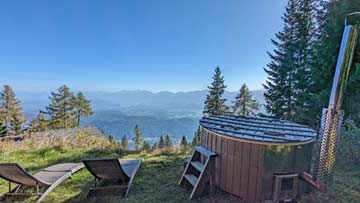 Chalet Gerlitzen Alpe mit Hotpot