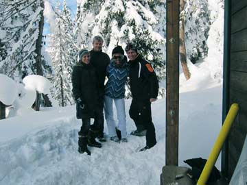 Rund um die traumhafte Skihütte Wagrain in bester Pistenlage (Kundenfoto)