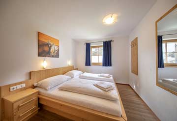 Ferienhaus Wald im Pinzgau - Schlafzimmer