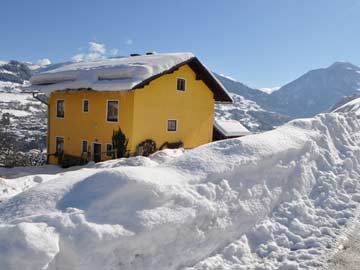 Ferienhaus Pongau im Winter