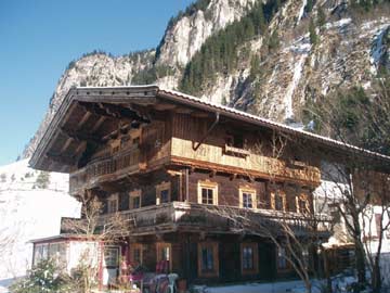 die ferienwohnung Mayrhofen im Winter