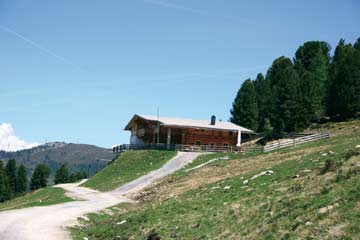 Skihütte Hochoetz - im Sommer