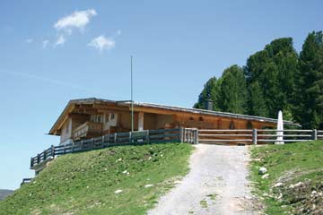 Skihütte Hochoetz - im Sommer