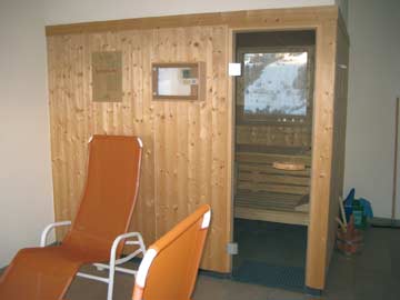 der Saunabereich (Kundenfoto)