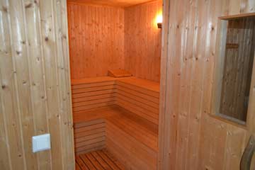 Sauna im Keller