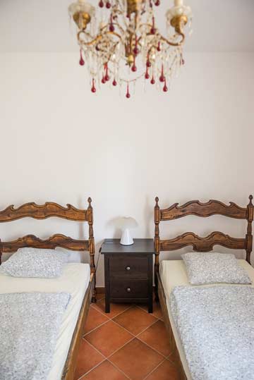 Schlafzimmer 3: 2-Bett-Zimmer mit Einzelbetten