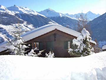 Les Collons - Ferienhaus direkt im Skigebiet
