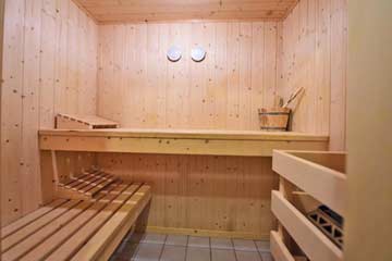 Sauna im Chalet