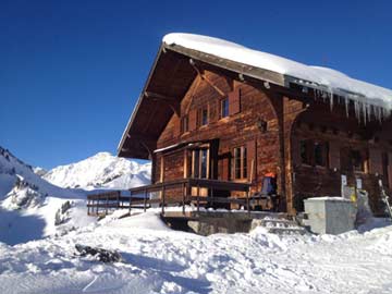 Bilderbuch-Skihütte. Foto mit freundlicher Genehmigung des Vereins ArrHarrPlanachaux