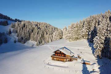 Skihütte Morgins - traumhaft abgeschiedene Lage in den Portes du Soleil